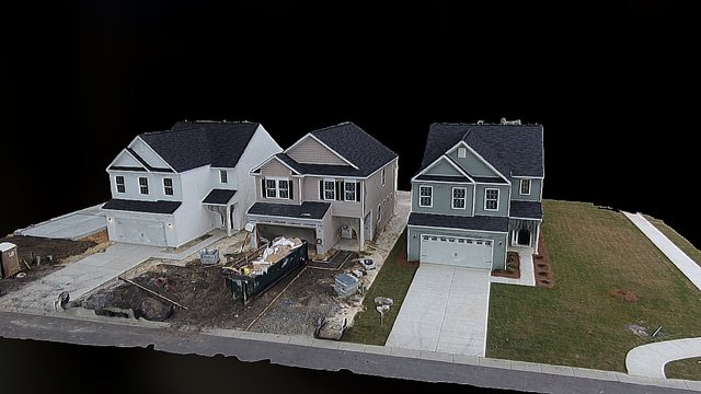 Final Stages of Home Construction 3D Model