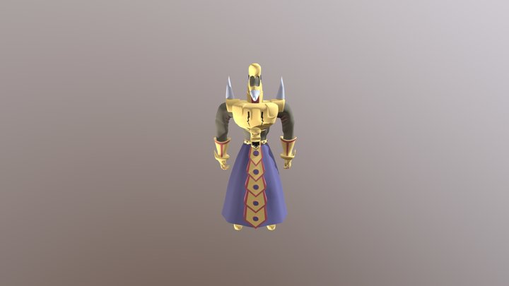 The Fiend Mega Cyber (Anthony Yanez) 3D Model