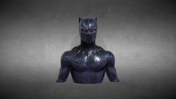 Black Panther 3D Model
