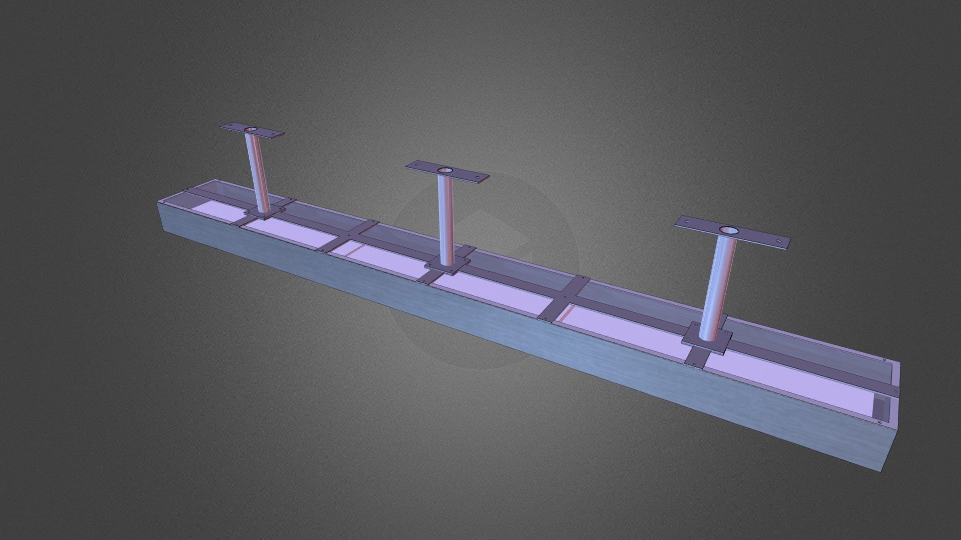 Combined Heat Lamps - Suspended Box