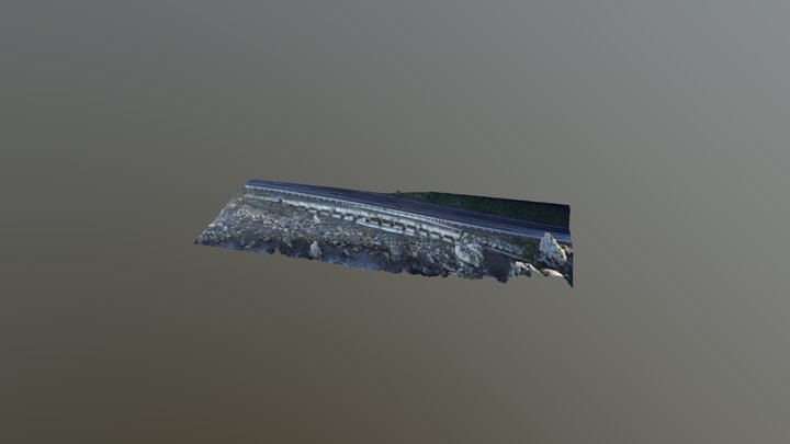 Sea Wall Kaikoura 3D Model
