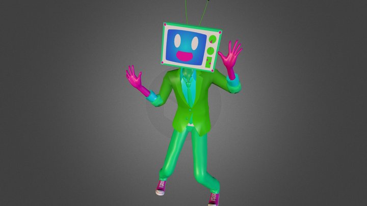 Tee Vee  3D Model