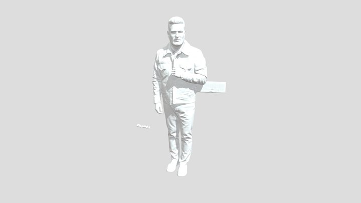 Man at Junos Event 3D Model