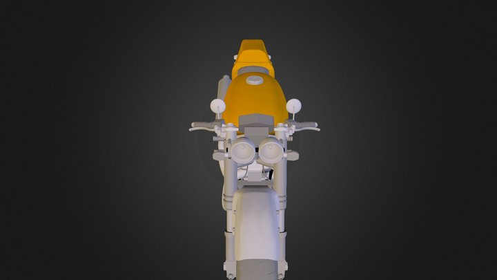Motorcycle suzuki street fighter N291213 3D Model