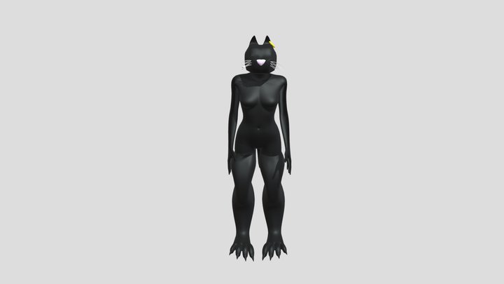 Bastet_ Character Idle 3D Model