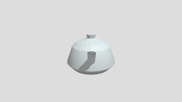Utah Teapot 3D Model