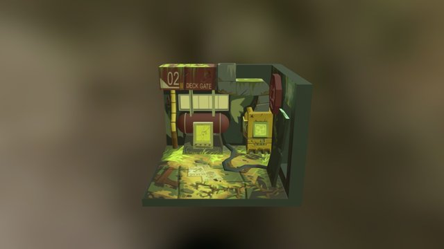 WIP- Exo 001 3D Model