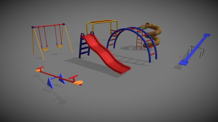 playground_rides 3D Model