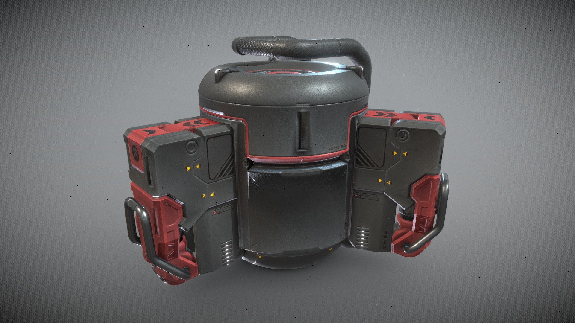 Robot closed - 3D model by Guillem (@guillempf) [2f5b05d] - Sketchfab