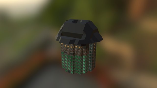 LockOn Missile Turret 145k / 45s 3D Model