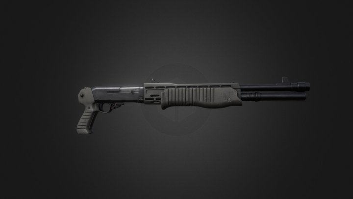 Shotgun – Modelo 3D gratuito STL