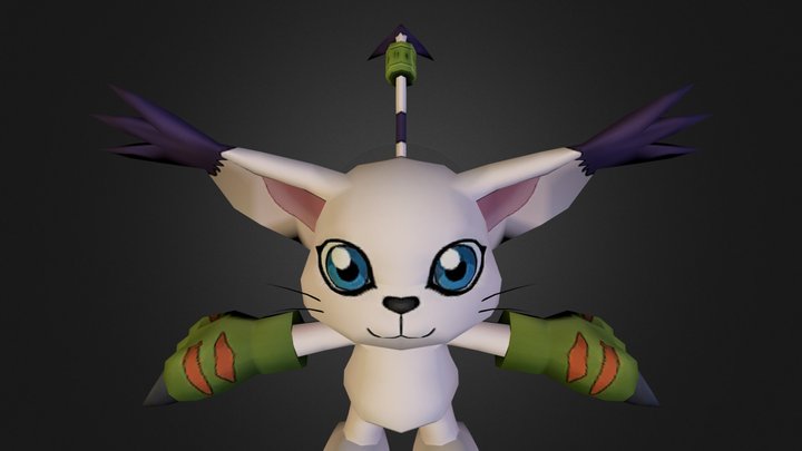 Digimon Masters free VR / AR / low-poly 3D model