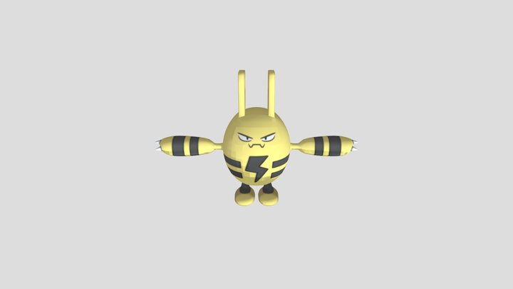 Elekid - Pokemon – Free 3D Model STL
