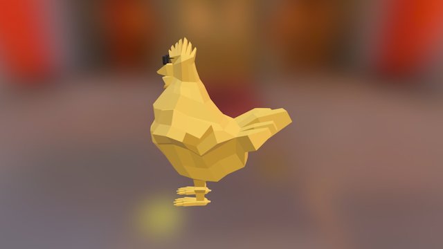 Gallito Suave 3D Model