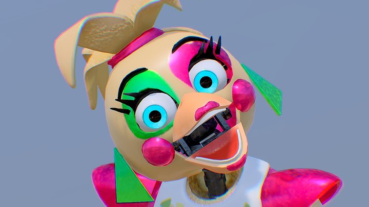 Glamrock Toy Chica(UPDATED) 3D Model
