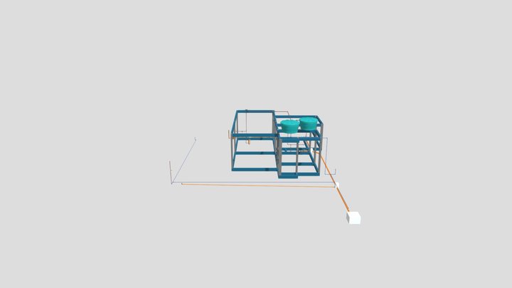 Casa Campo Formoso 3D Model