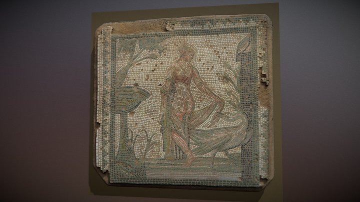 Mosaico de Leda 3D Model