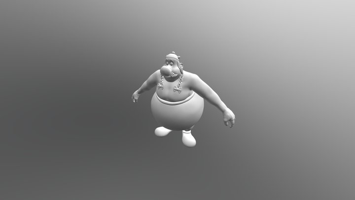 Obelix 3D Model