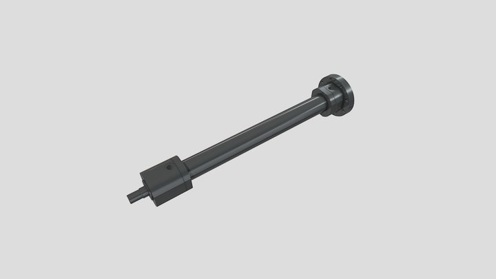 Hydraulic cylinder - mounting type B – Modèle 3D gratuit STL