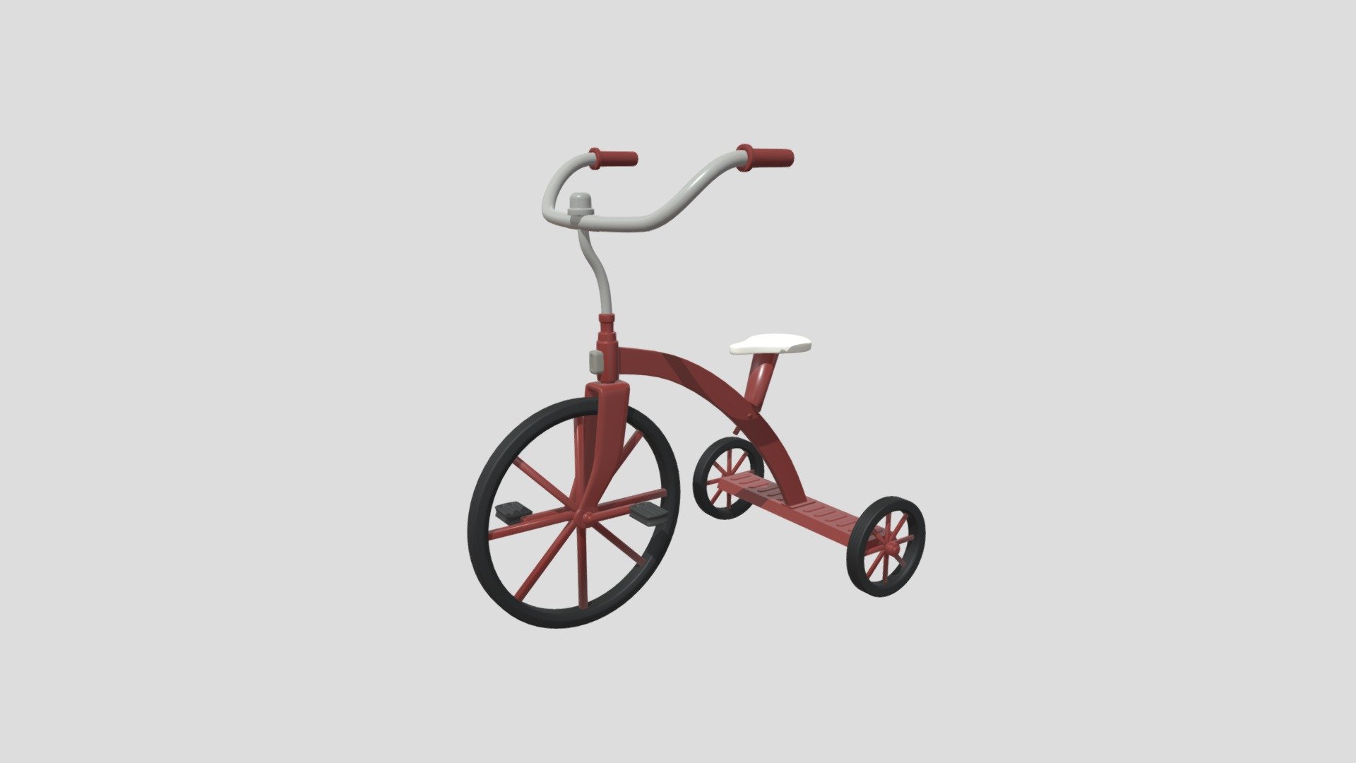 Tricycle Buy Royalty Free 3D model by Ed+ (EDplus) [2f5edc0