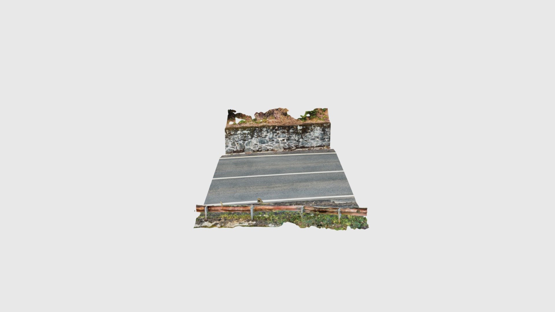 Transfagarasan road segment