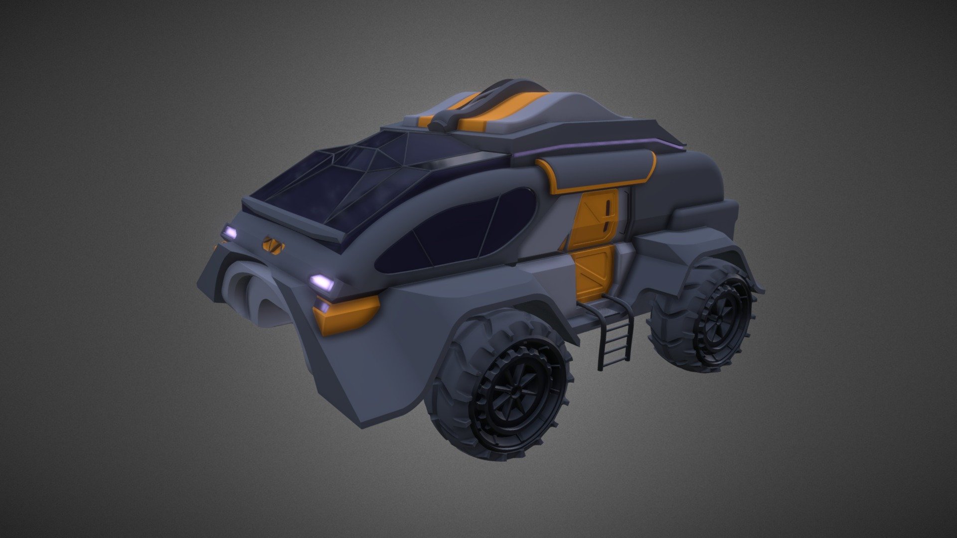 Futuristic Rover - Buy Royalty Free 3D model by Jon Marsee (@jdmarsee ...