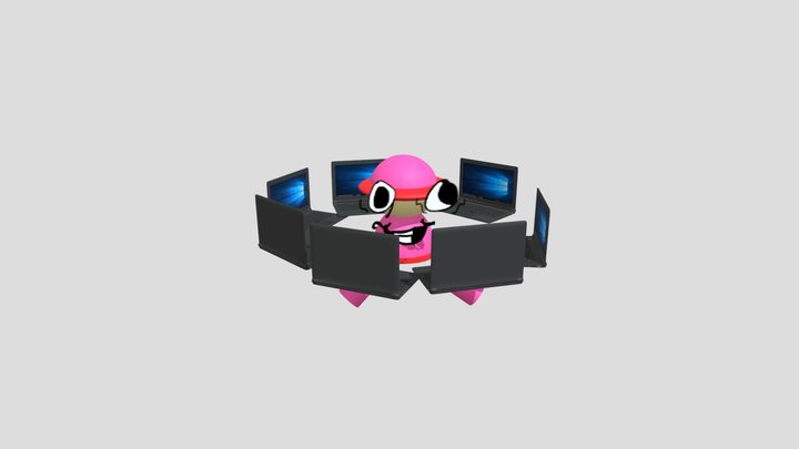 Badai/crazy bandu model 3D Model