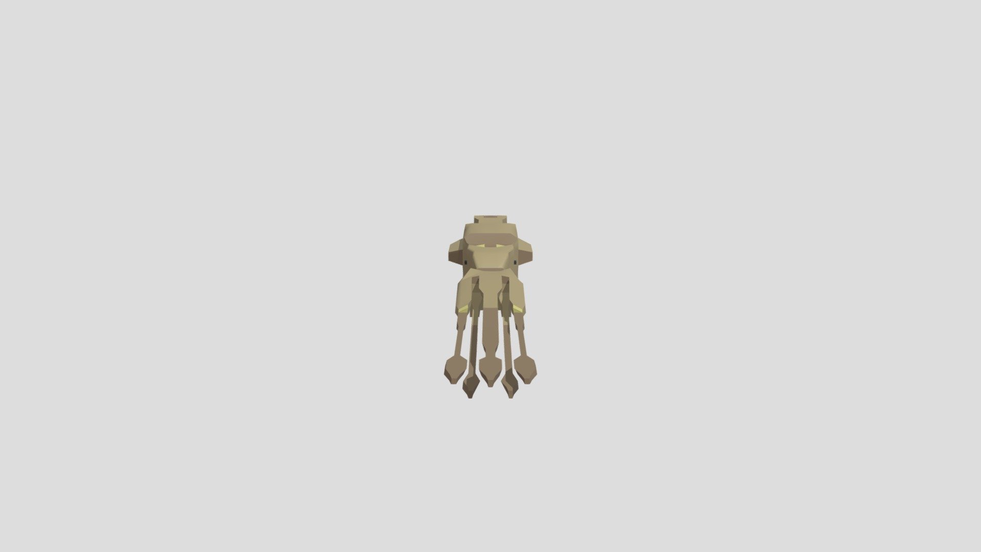 Silly Squid - Download Free 3D model by Faceless Frog (@facelessfrog ...