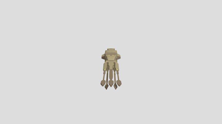 Silly Squid 3D Model