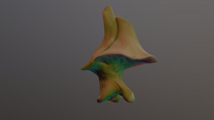 Pointy Mushroom 3D Model