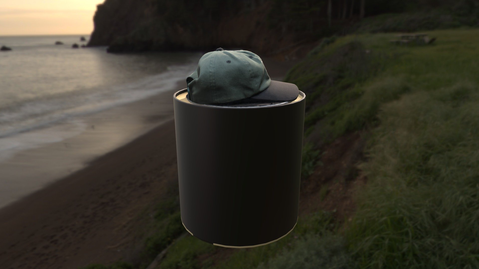 Obey the cap — Sketchfab embed 3D viewer