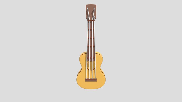 Guitar 3D Model