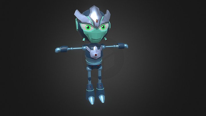 Test Robot 3D Model