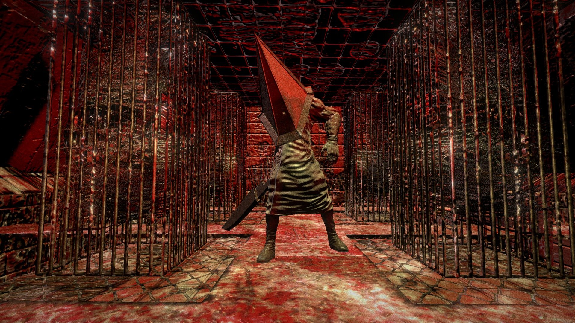 [Fan Art] RED PYRAMID THING (silent hill 2)