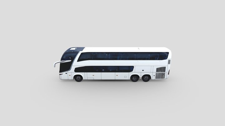marcopolo g7 1800 dd 6x2 3D Model