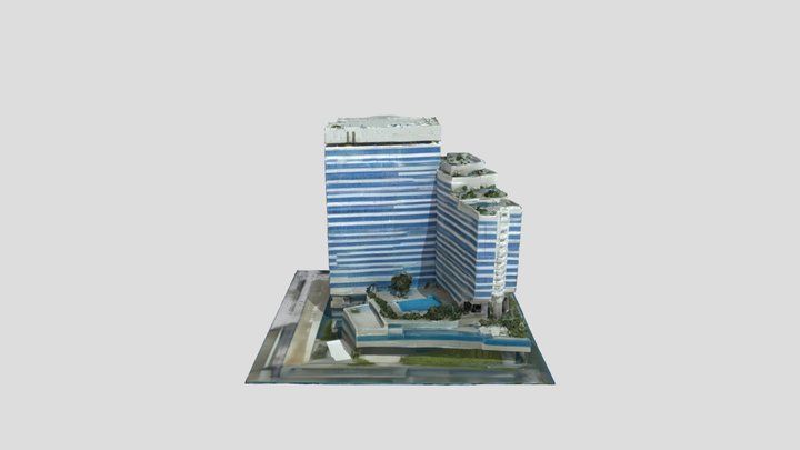 Hotel Melia 3D Model