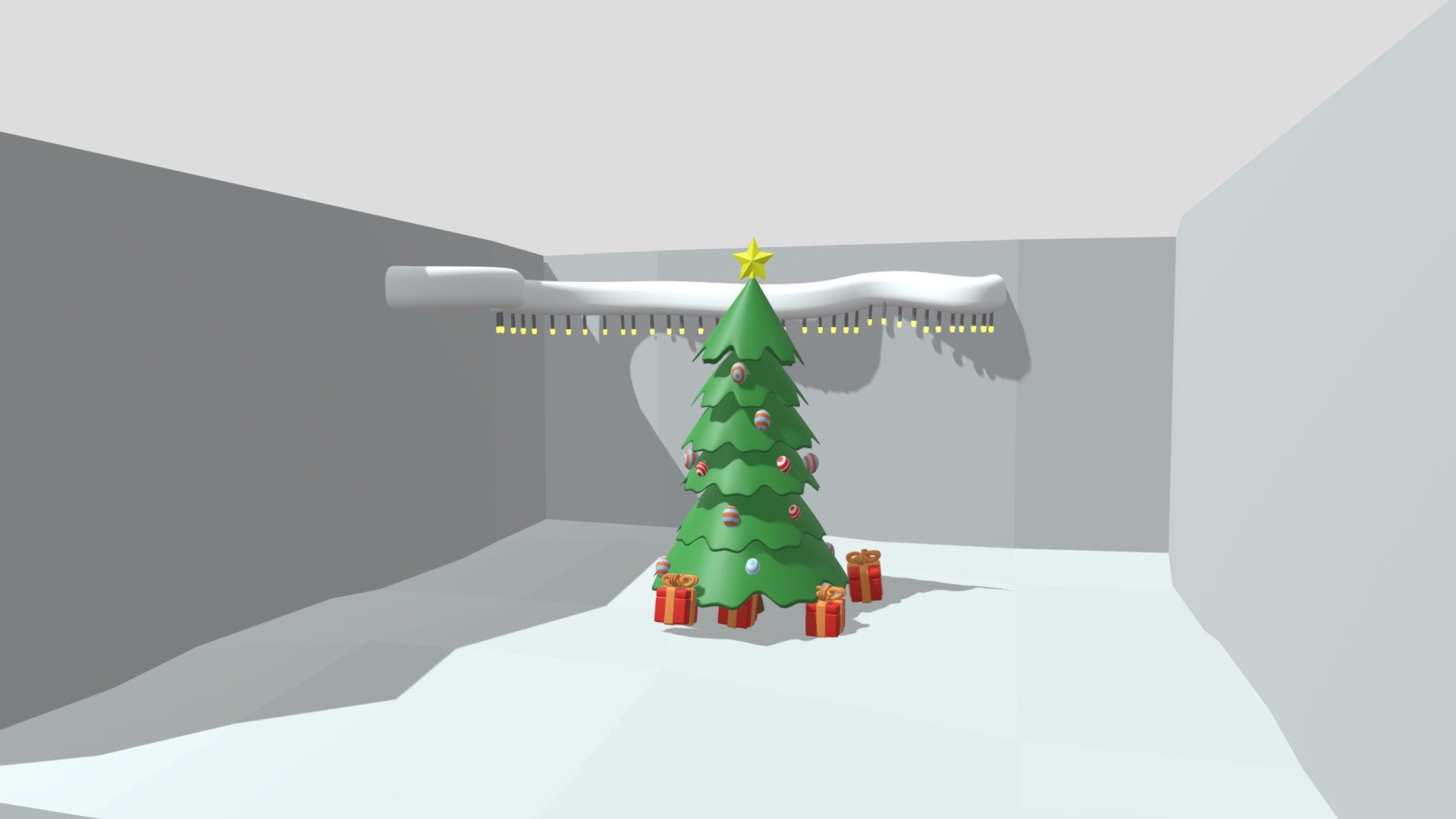 Рождественская ёлка - 3D model by 3dzavr [2f6a873] - Sketchfab