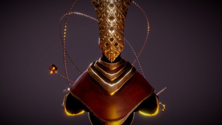 Priest of the Void 3D Model