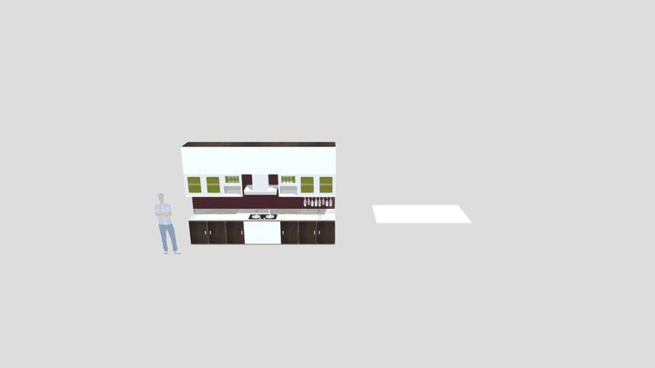 kitchen interior 3D Model