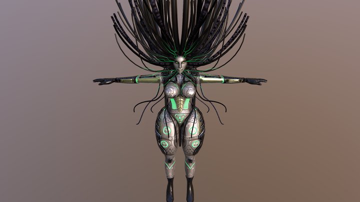 SHODAN 3D Model