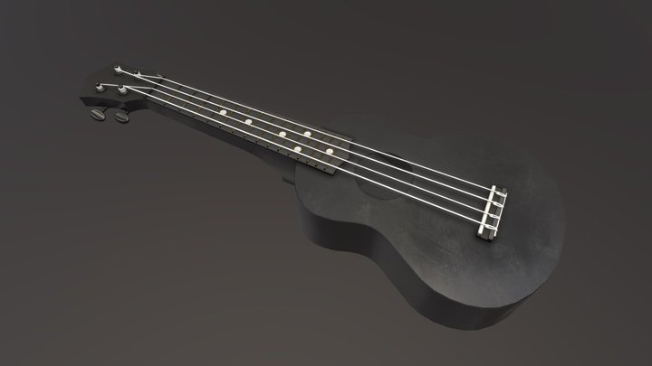 Укулеле 3D Model