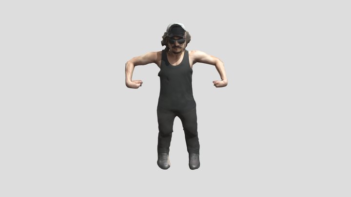 Vanomas Flexing in Style 3D Model