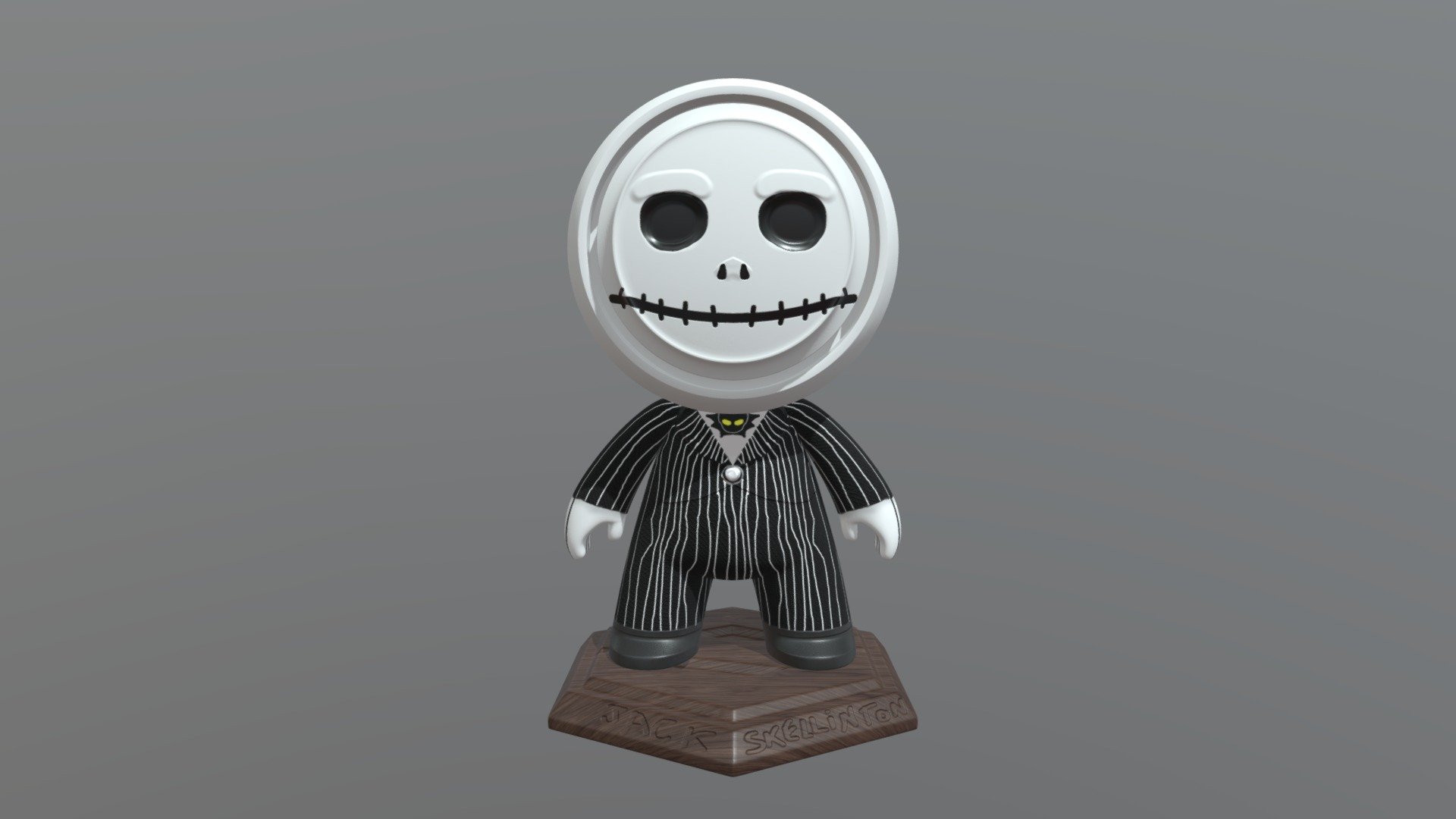 MeetMat - Jack Skellington - 3D model by Ismael Rico Arto ...