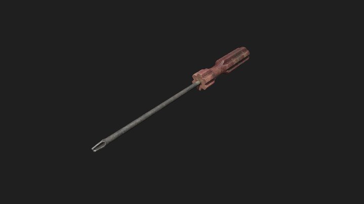 Screwdriver 3D Model
