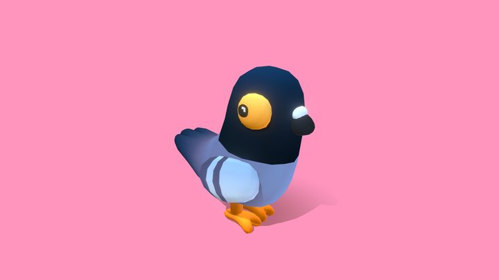 Pegion 3D Model