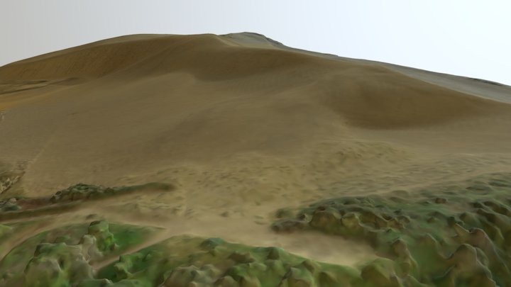 Tottori Sand Dunes 3D Model