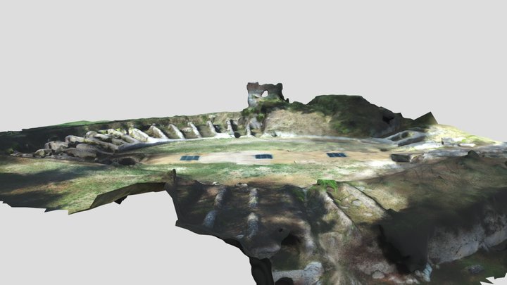 Trebula Mutuesca Amphitheatre 3D Model