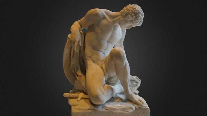 Dying Gladiator - Musee du Louvre Reality Captur 3D Model