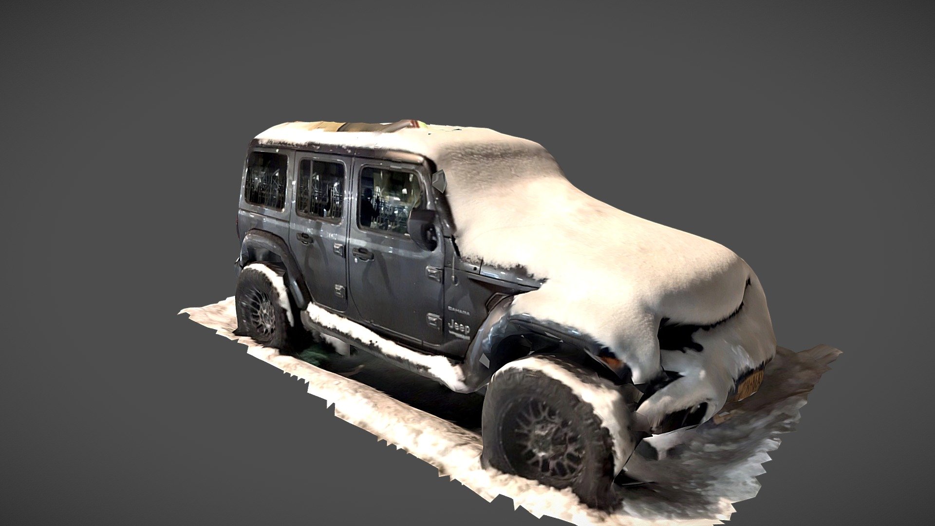 Snowed Jeep