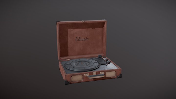 Record Player Tennessee 40.260 3D Model